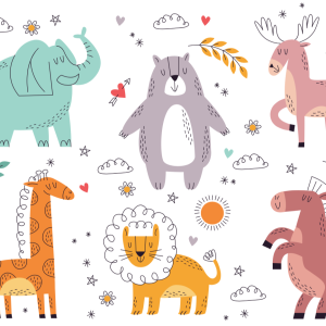 Animalitos selva/bosque