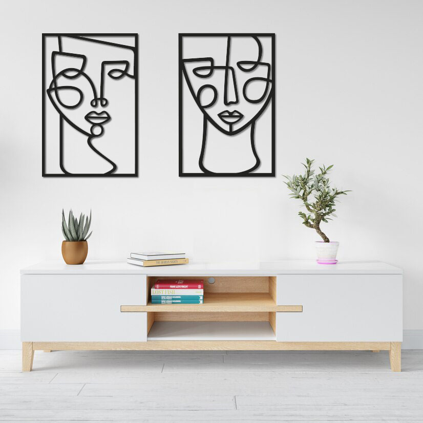 Rostros abstractos